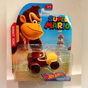 Hot Wheels Gaming Character Car Super Mario 2020 Series-Donkey Kong Vehicle(7/8)
